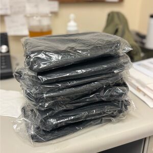 LOT Three Pockets Nylon Fanny Pack W/Large Imprint Area 9 COUNT